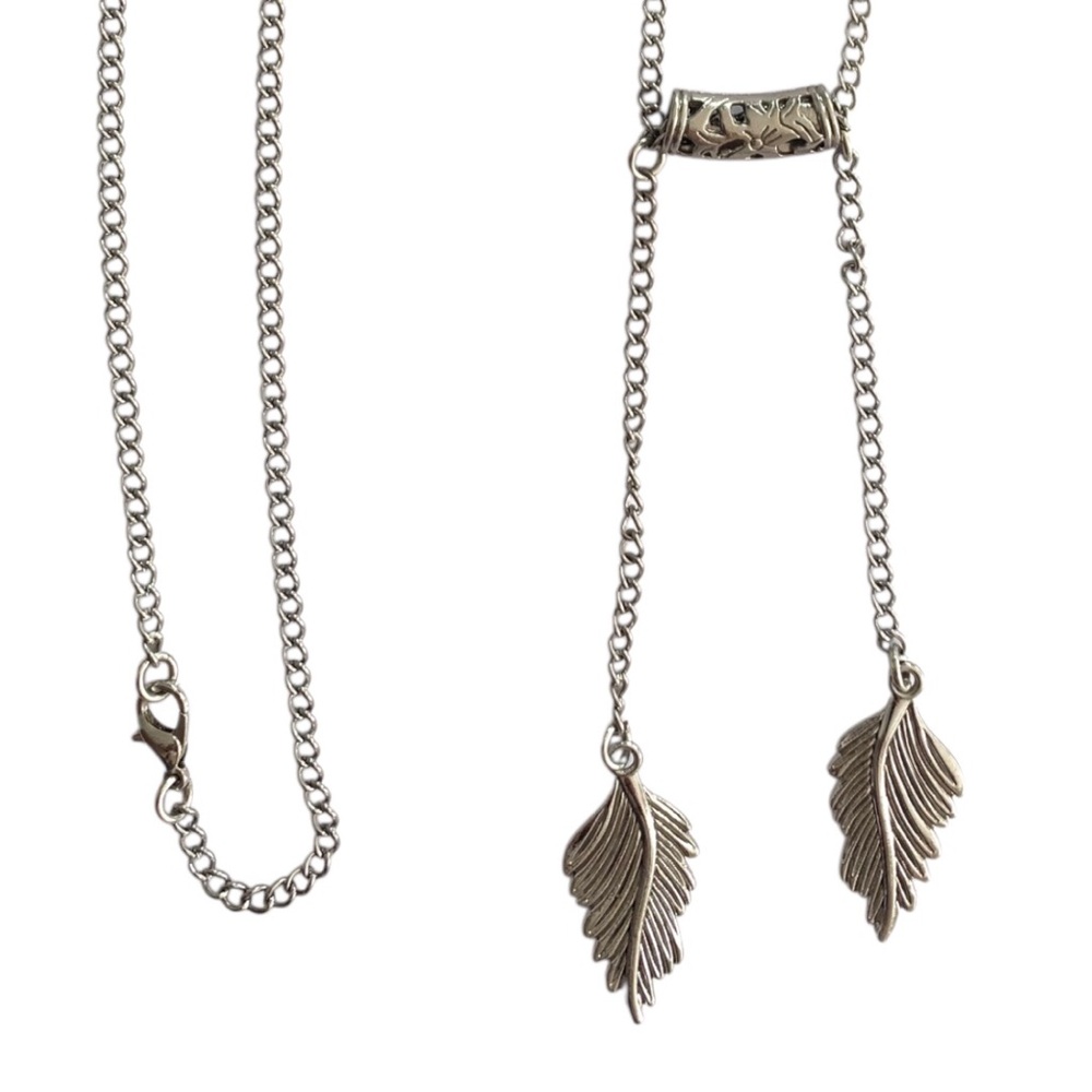 Elvish Fairycore Nature Themed Bolo Lariat Necklace - Picture 5 of 8